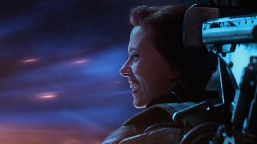 Viúva Negra (Scarlett Johansson) em cena de "Vingadores: Ultimato" - Reprodução