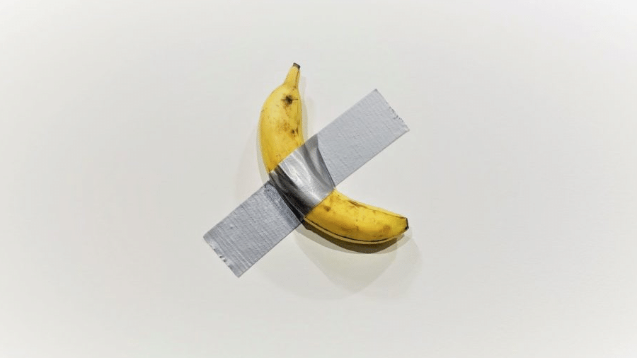 Resultado de imagem para catellan arte miami banana
