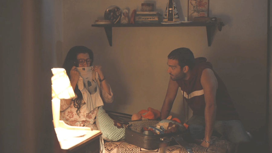 Lurdes (Regina Casé) e Sandro (Humberto Carrão) em Amor de Mãe - REPRODUÇÃO/INSTAGRAM