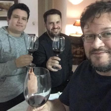 André Piunti, Miguel Cariello e Rafael Curvina  - Arquivo pessoal