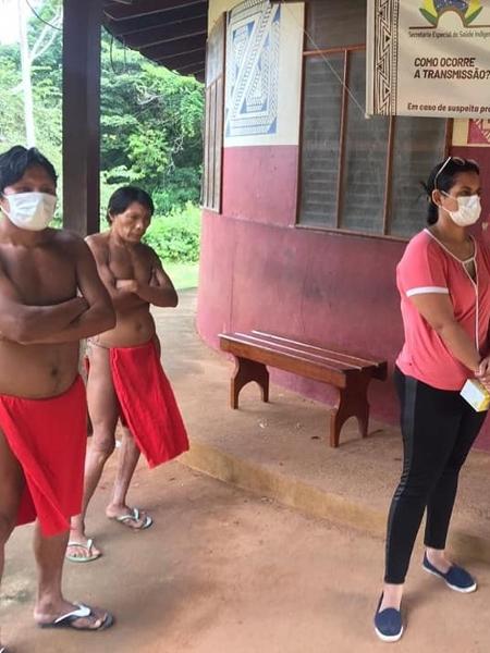 Atendimento em Distrito Sanitário Especial Indígena (Dsei) na região do Oiapoque - Reprodução/Dsei - Reprodução/Dsei