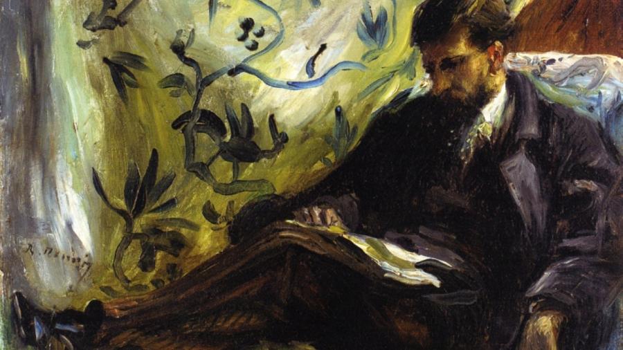 Retrato de Edmond Maitre ou O Leitor - Renoir