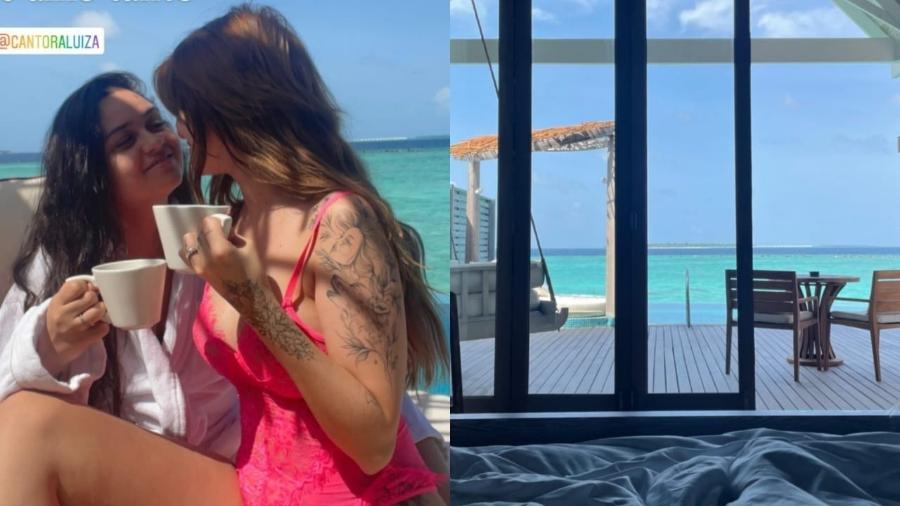 Ex-BBB Marcela Mc Gowan curtem férias nas Maldivas em resort de luxo - Reprodução/Instagram