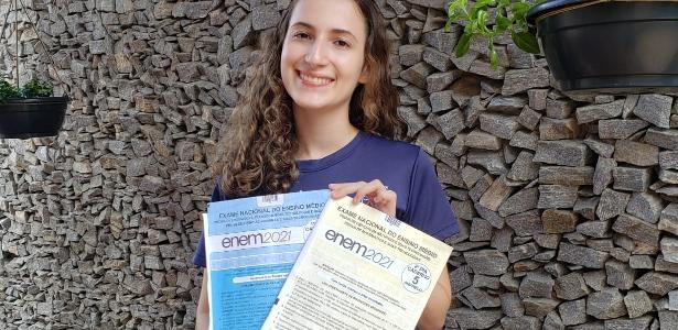 Aluna nota mil na redação do Enem 2021 já passou em medicina e se considera  'perfeccionista