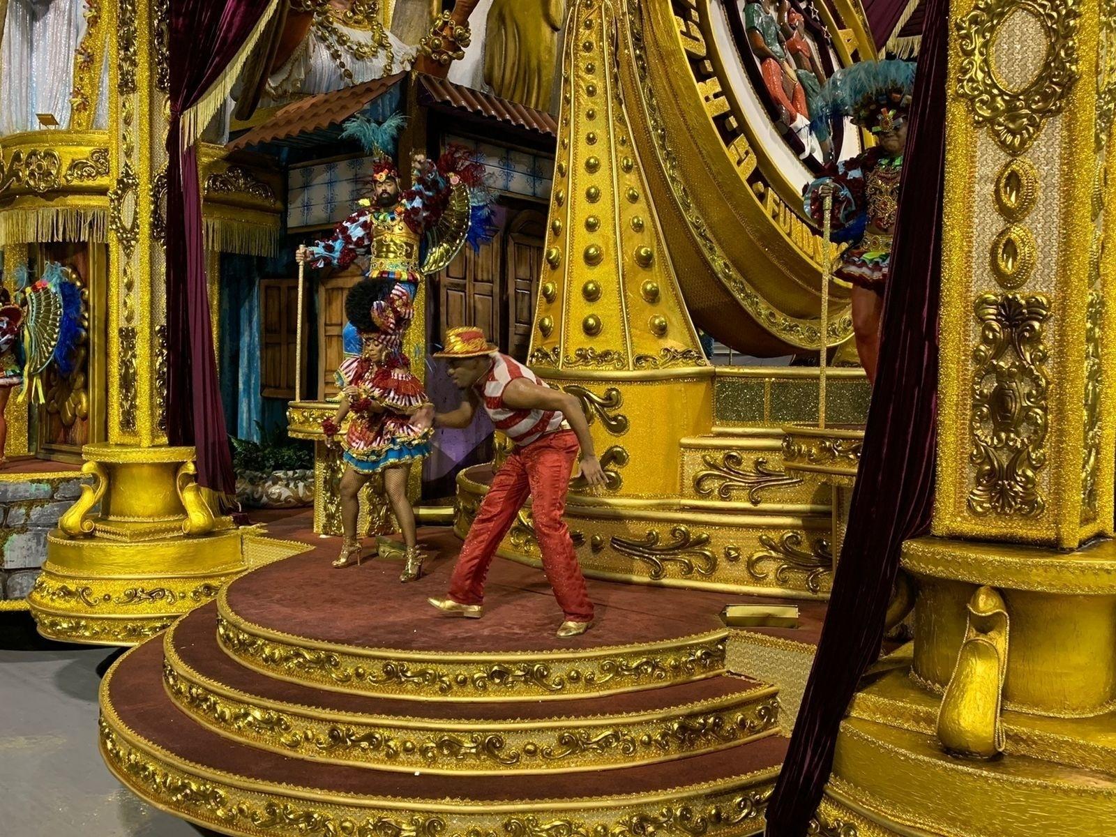 Desfile da Mocidade Alegre, segunda colocada no Grupo Especial - Bruno Laurato/Colaboração para o UOL