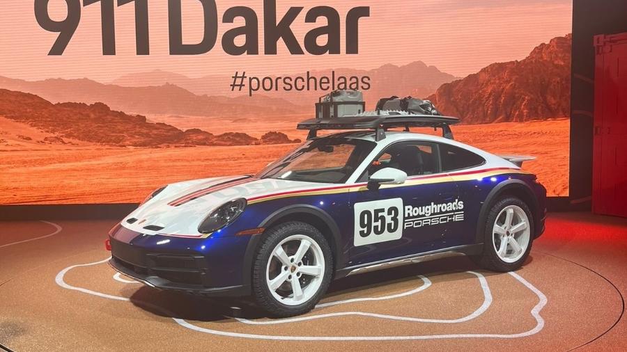 911 Dakar fica até 8 cm mais alto do que a versão esporte - Divulgação/Porsche