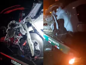 Veja como ficou o carro de Regis Danese após acidente em Goiás