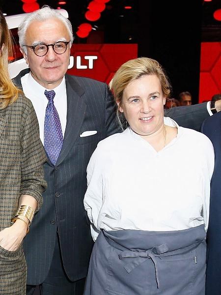 Alain Ducasse e Helene Darroze, em foto de 2016