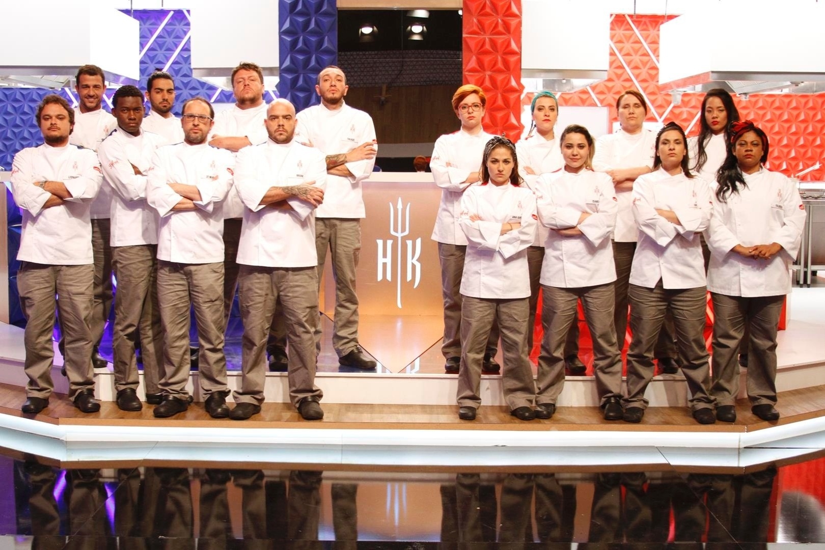 Participantes do "Hell's Kitchen - Cozinha Sob Pressão" - Leonardo Nones/SBT