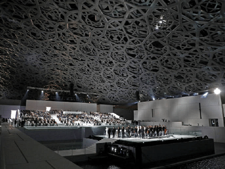Museu do Louvre ganhou filial em Abu Dabhi, nos Emirados Árabes  - Ludovic Marin/Reuters