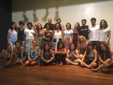 Elenco do curta-metragem "Presos Que Menstruam" - Arquivo Pessoal