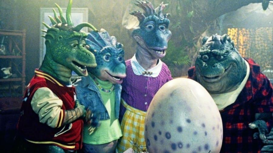 Cena de "Família Dinossauros", a série mais progressista que você viu e curtiu na infância - Reprodução
