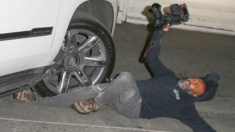 Fotógrafo é atropelado por motorista de Jennifer Lopez nos EUA - Reprodução/TMZ - Reprodução/TMZ