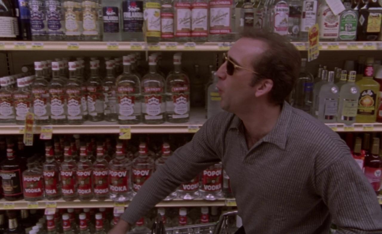 Nicolas Cage em "Despedida em Las Vegas" (1995) - Divulgação