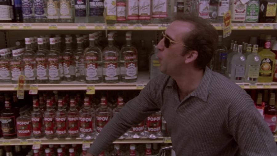 Nicolas Cage em "Despedida em Las Vegas" (1995)