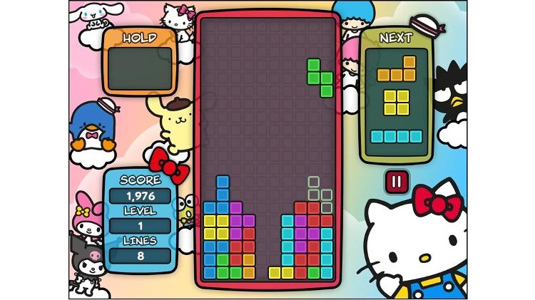 hello kitty tetris friends