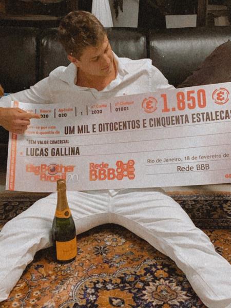 Lucas Gallina promete emprestar estalecas a Daniel - Reprodução/Instagram