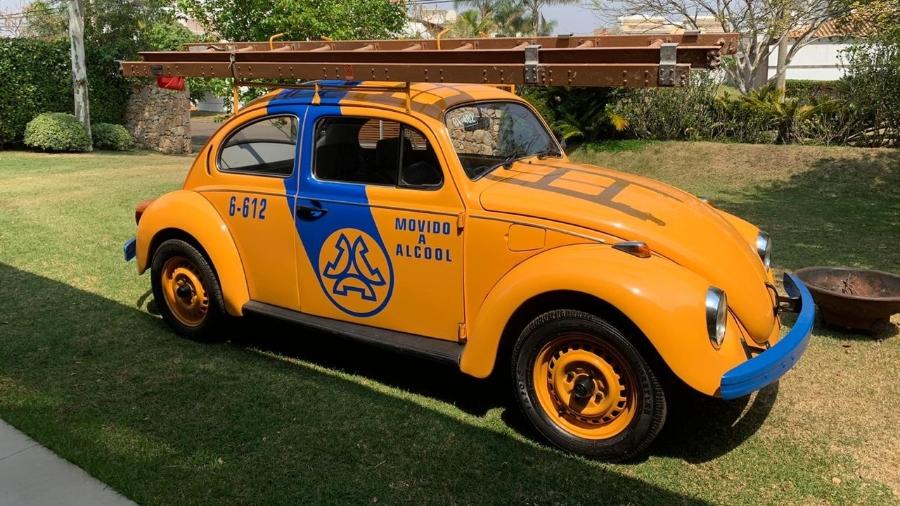 Fusca da Telesp realmente integrou a frota da companhia telefônica e passou por restauração fiel à aparência original