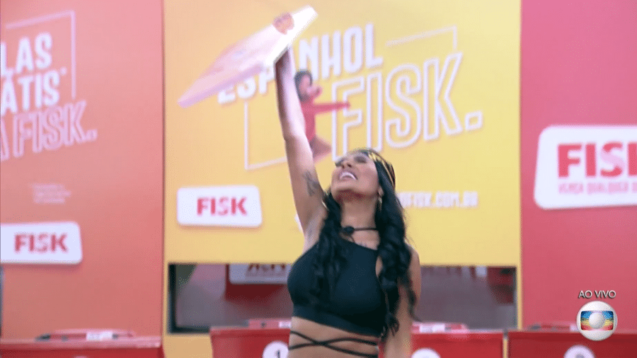 BBB 21: Pocah vence a prova bate e volta do paredão falso - Reprodução/Globoplay