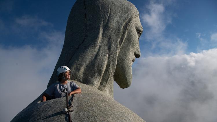 Cristo Redentor: visita ao topo depende de autorização - Carl de Souza/AFP - Carl de Souza/AFP