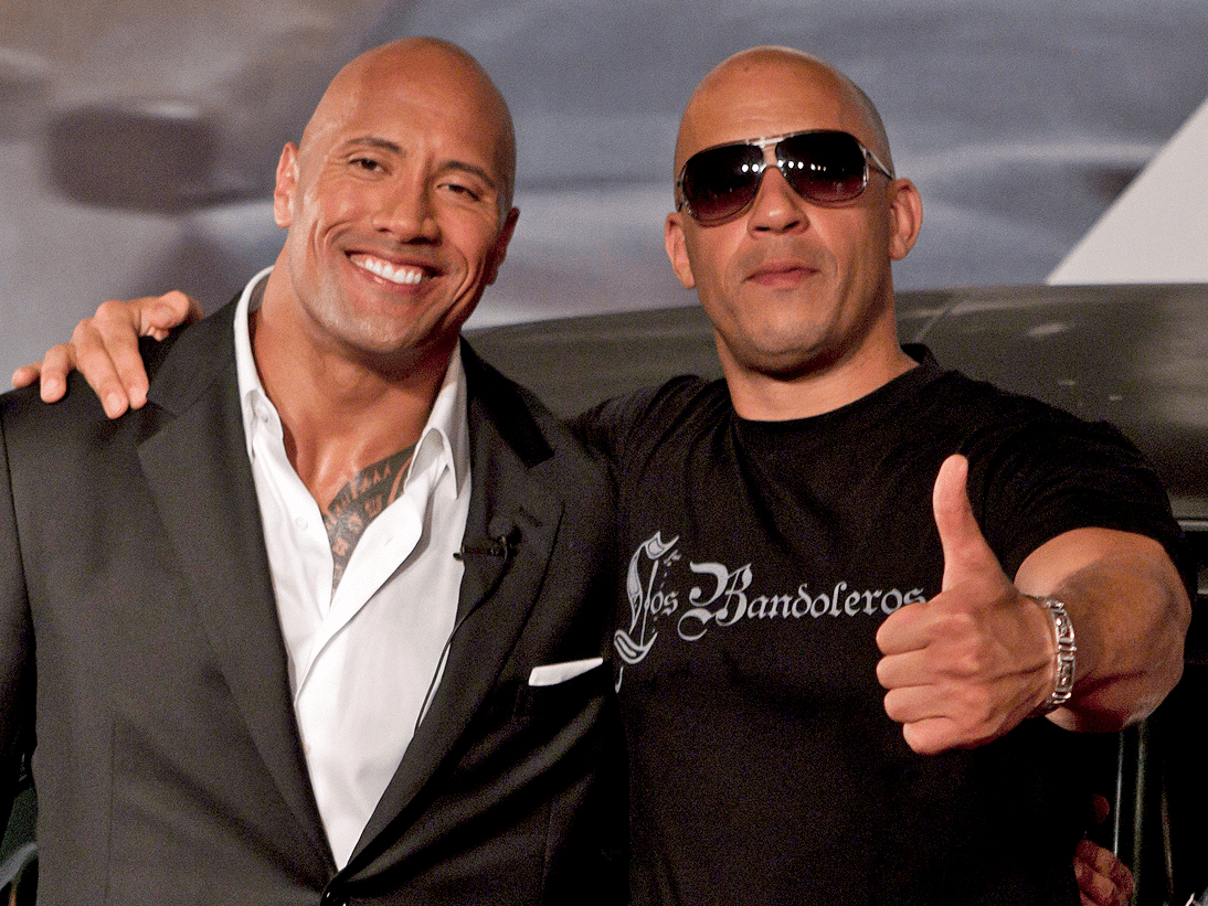 Briga entre The Rock e Vin Diesel volta com tudo. Entenda!