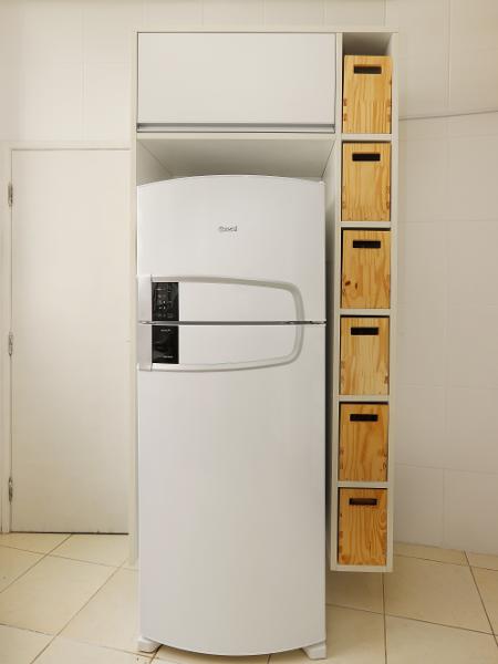 estrutura que a sua cozinha já possui para dar novos usos aos móveis  - Mariana Orsi - Mariana Orsi