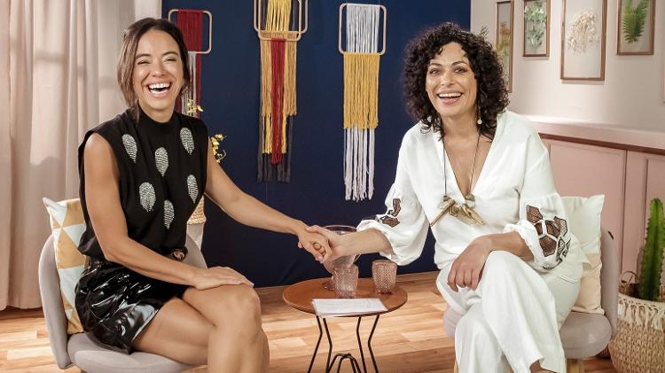 Miá participou do "E aí, Beleza", apresentado por Fabi Gomes - Mariana Pekin/UOL - Mariana Pekin/UOL