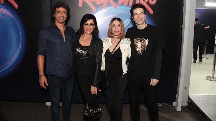 Christiane Torloni chega ao Rock in Rio ao lado de amigos - Thiago Andrade/Brazil News