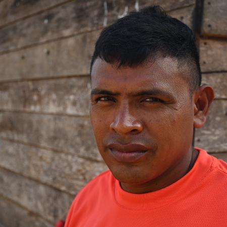 Johnny Riva, indígena Warao refugiado em Belém.