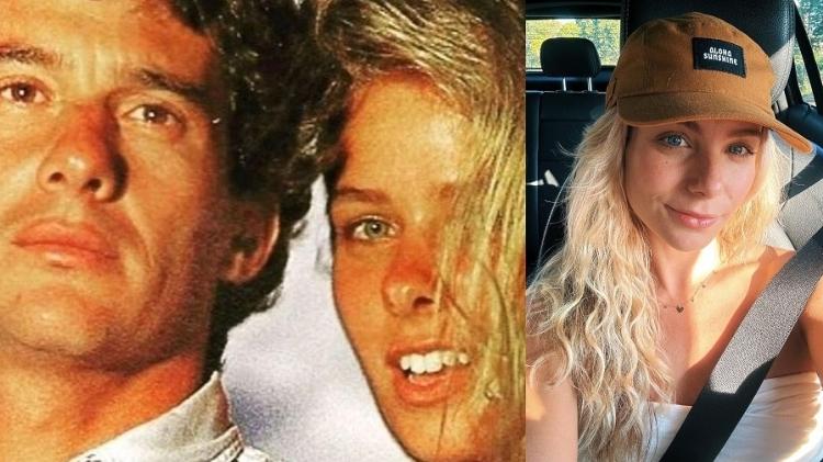Julia Foti vai interpretar Galisteu em série sobre Ayrton Senna Julia Foti vai interpretar Galisteu em série sobre Ayrton Senna