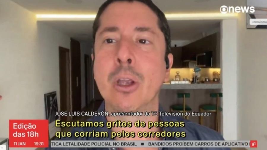 Apresentador de TV do Equador relata pânico após invasão de homens armados