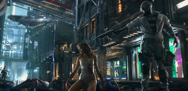 Andróide de lingerie motivou a primeira polêmica envolvendo "Cyberpunk 2077"; game ainda terá seu desenvolvimento iniciado - Divulgação