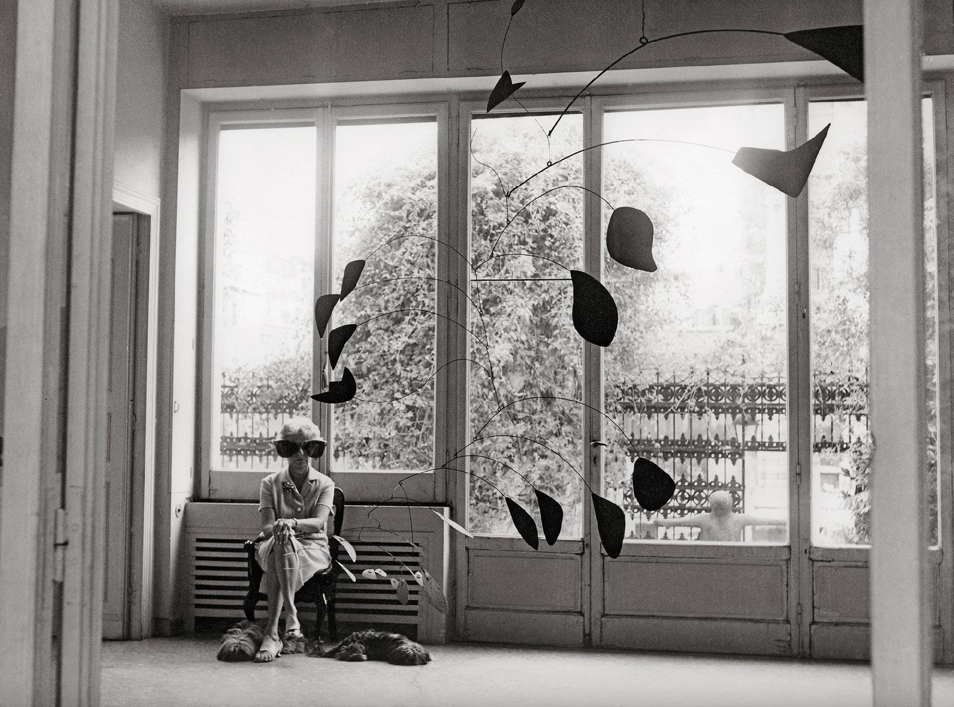 A mecenas e colecionadora de arte Peggy Guggenheim - Divulgação