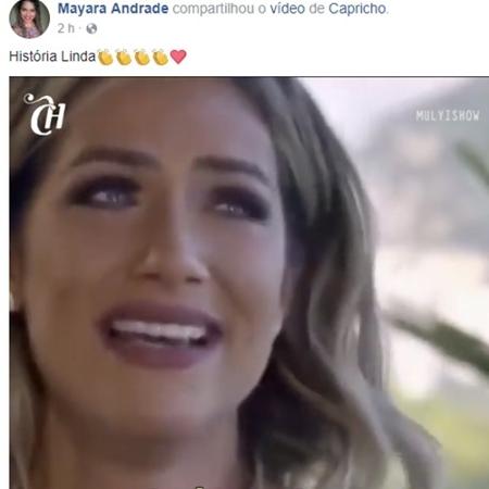 Mayara, irmã de Day McCarthy, publica vídeo de Giovanna Ewbabk e Titi  - Reprodução/Facebook  - Reprodução/Facebook 