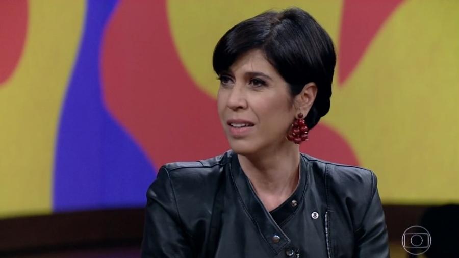 Maria Clara Gueiros no Conversa Com Bial - Reprodução/Globo