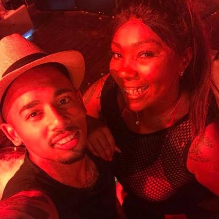 Mãe de Ludmilla posta foto com o jogador Gabriel Jesus, apontado como affair da cantora - Reprodução - Reprodução