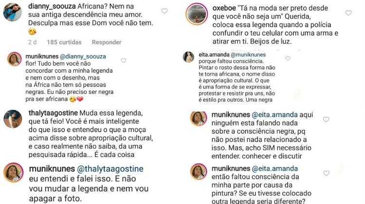 Munik Nunes rebate críticas - Reprodução/Instagram - Reprodução/Instagram