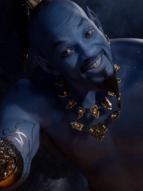 O gênio azulão de Will Smith é um dos melhores personagens de Aladdin -  23/05/2019 - UOL Entretenimento