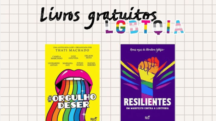Editora Rico faz promoção com livros de temática LGBTQ+ - Reprodução/Instagram