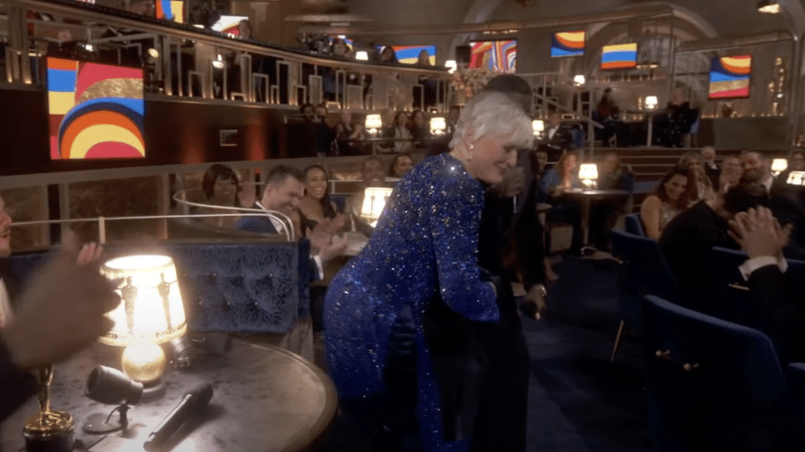 Glenn Close dançou "Da Butt" no Oscar 2021 - Reprodução