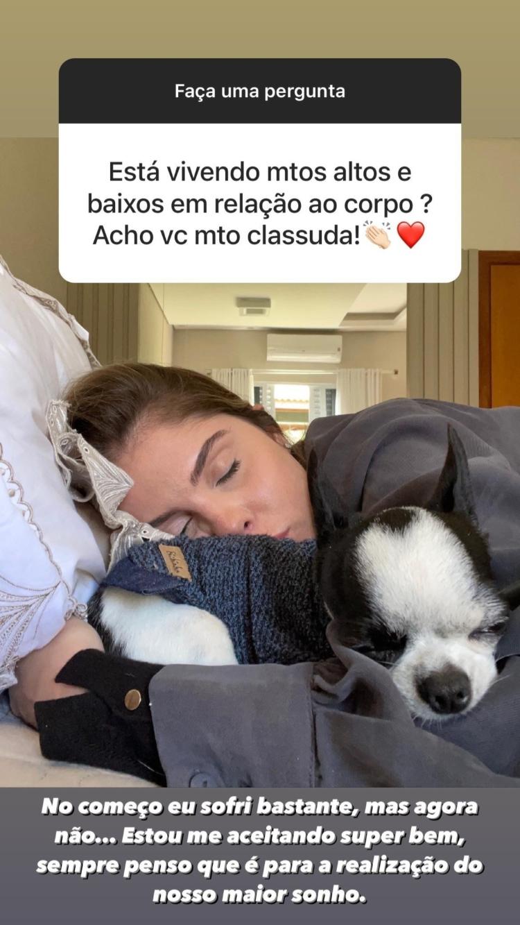 Bárbara Evans fala sobre mudanças no corpo por fertilização in vitro - Reprodução/Instagram - Reprodução/Instagram