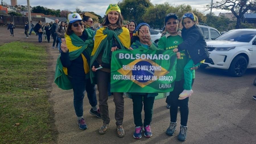 Apoiadoras de Bolsonaro no evento "Mulheres Pela Vida e Pela Família" - Acervo pessoal 