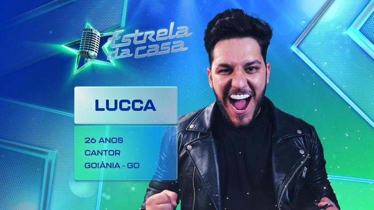 Estrela da Casa: Lucca é um dos participantes Estrela da Casa: Lucca é um dos participantes