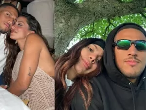 Vinicius Souza posta fotos românticas com Anitta após assumir namoro; veja