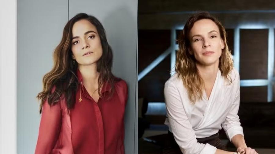 Alice Braga posta clique com Renata Brandão