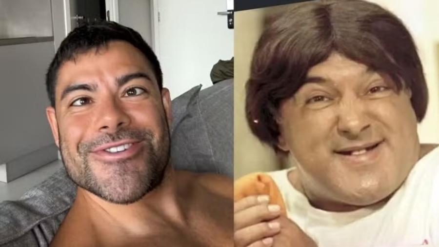 Pedro Andrade é comparado com Zacarias após mudar o visual