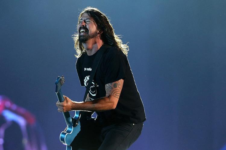 Foo Fighters durante show no festival BottleRock 2017, na Califórnia