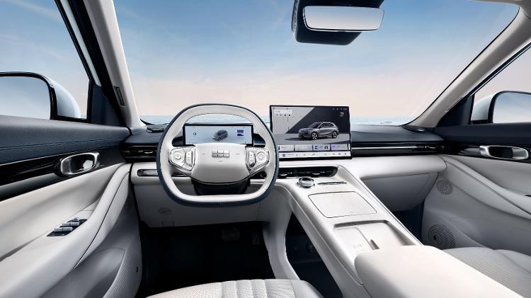 Interior do Geely EX5 Interior do Geely EX5