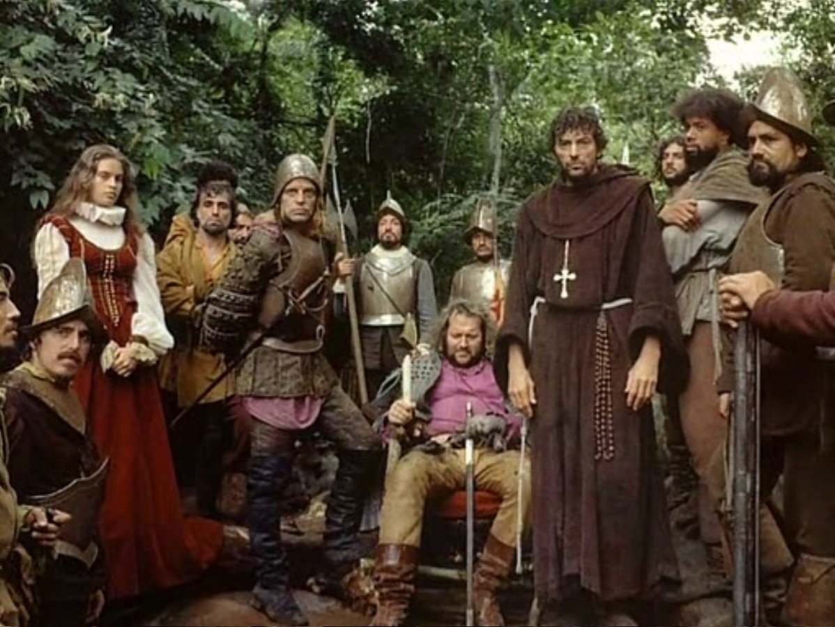 Cena do filme "Aguirre, a Cólera dos Deuses" - Reprodução