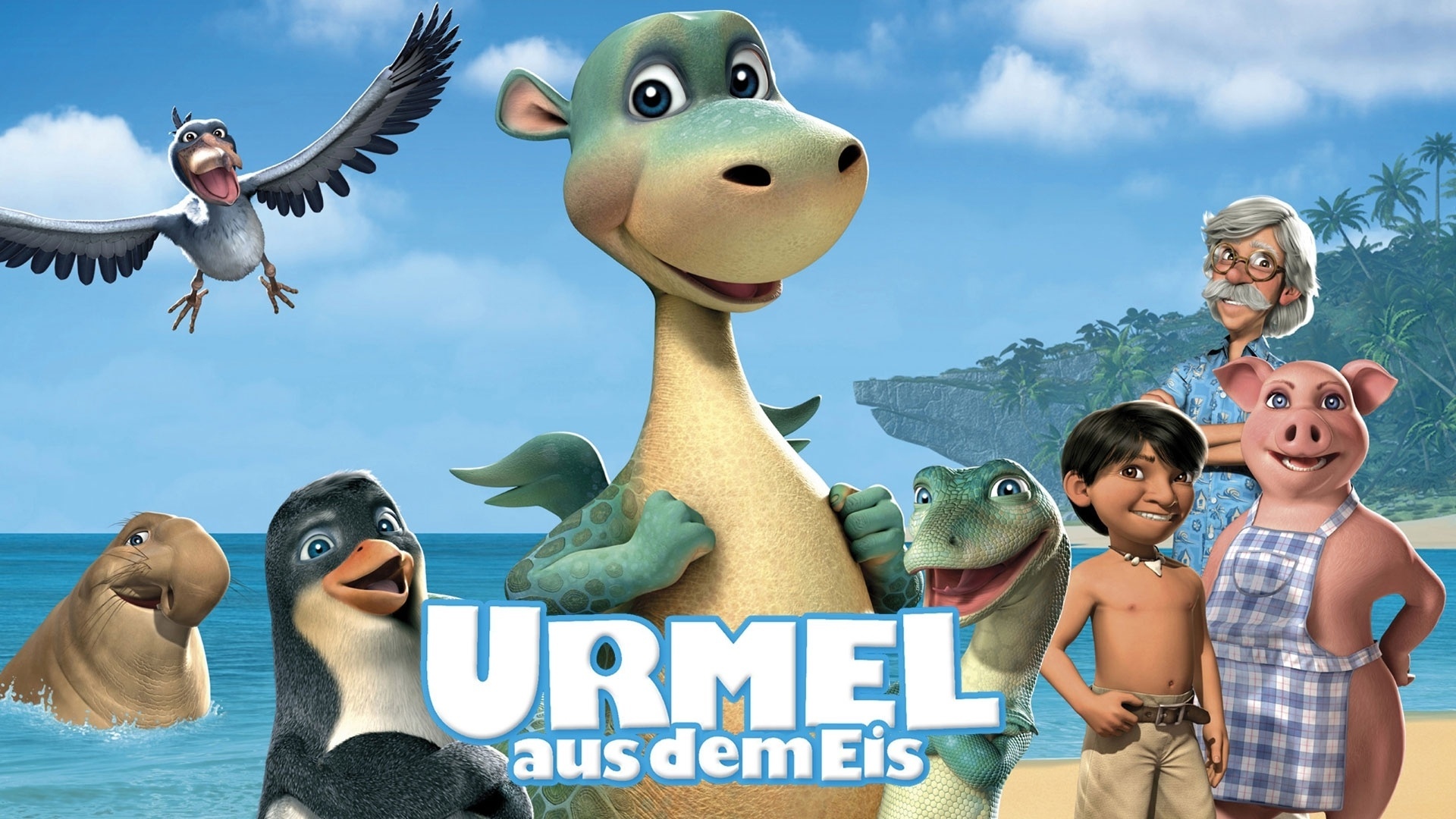 Cena da animação "Tô de Férias" - Reprodução